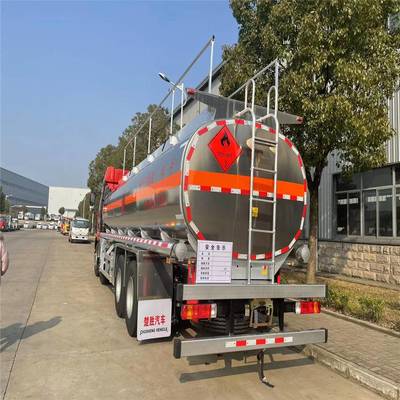 三亞二手東風(fēng)天龍前四后八27噸鋁合金油罐車價(jià)格分析